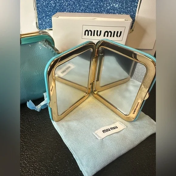 The Miu Miu compact mirror NIB